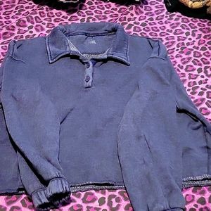 Aerie cropped top hoodie